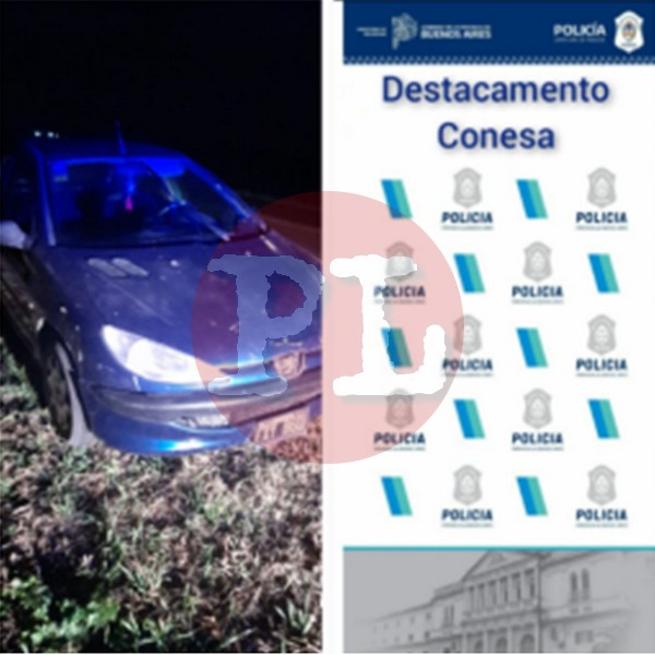 Encontraron en San Nicolás auto robado en La Violeta. san nicolás Encontraron en San Nicolás auto robado en La Violeta.